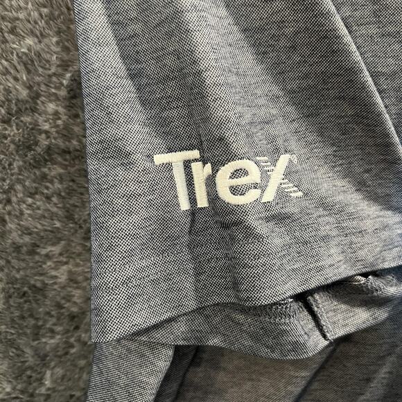 Travis Mathew Polo Shirt Mens XL Boise Cascade Trex Golf Casual Performance - Picture 5 of 9